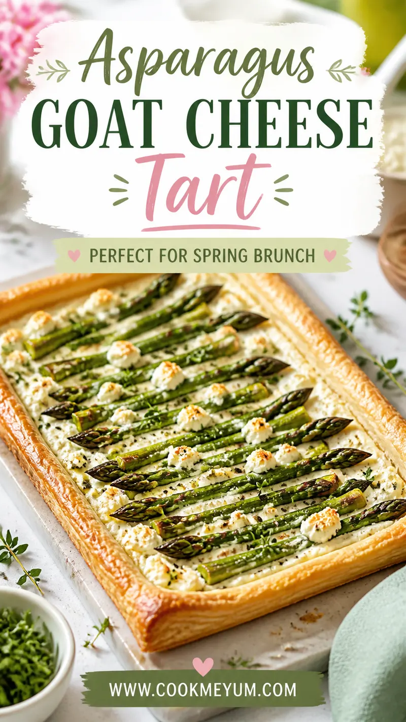 Asparagus Goat Cheese Tart – Perfect for Spring Brunch