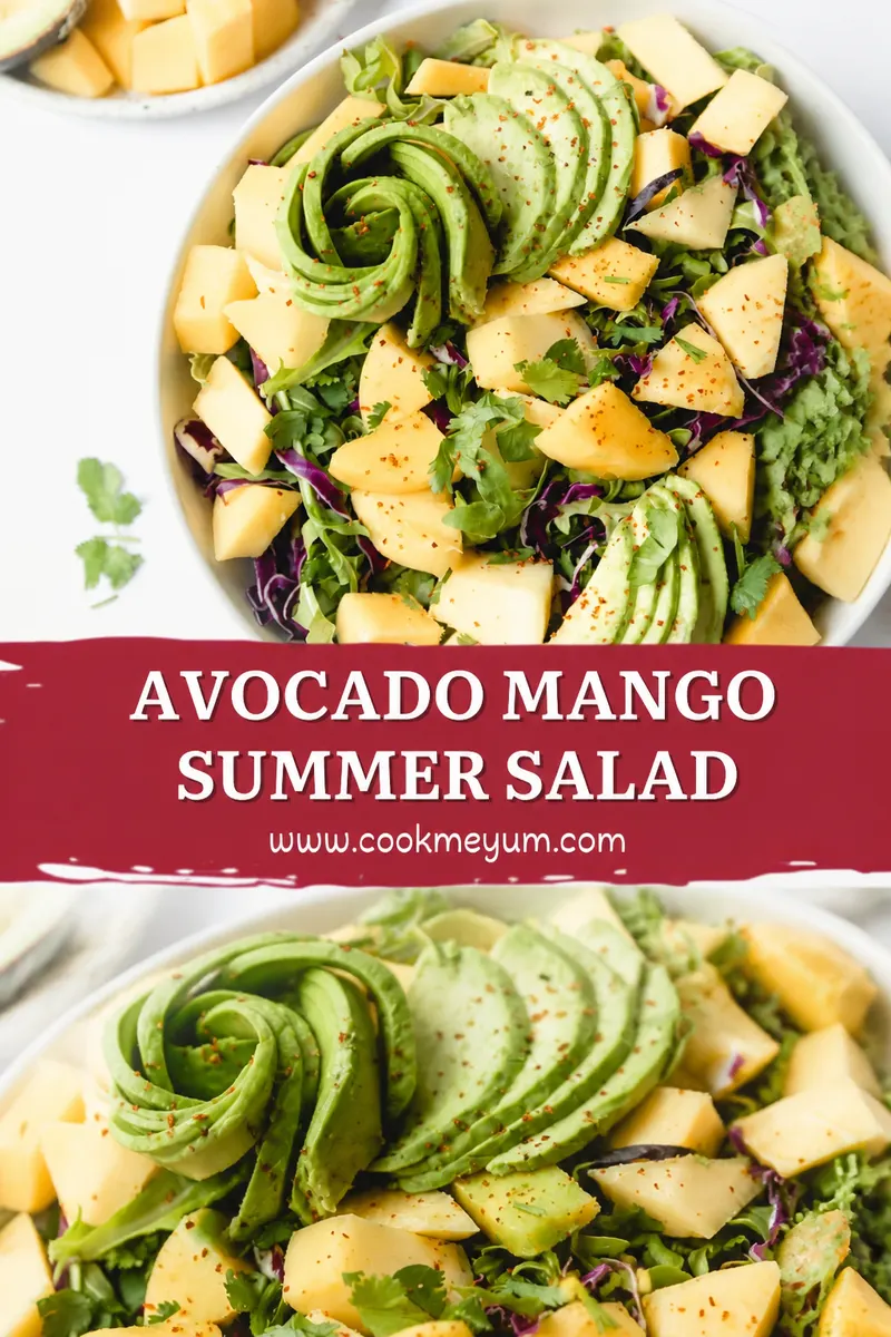 Avocado Mango Summer Salad – Refreshing and Healthy