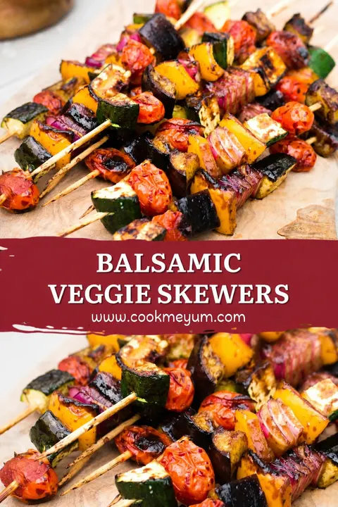 Balsamic Veggie Skewers – Flavorful and Healthy