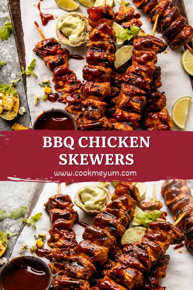 BBQ Chicken Skewers Perfect – Summer Cookout Food