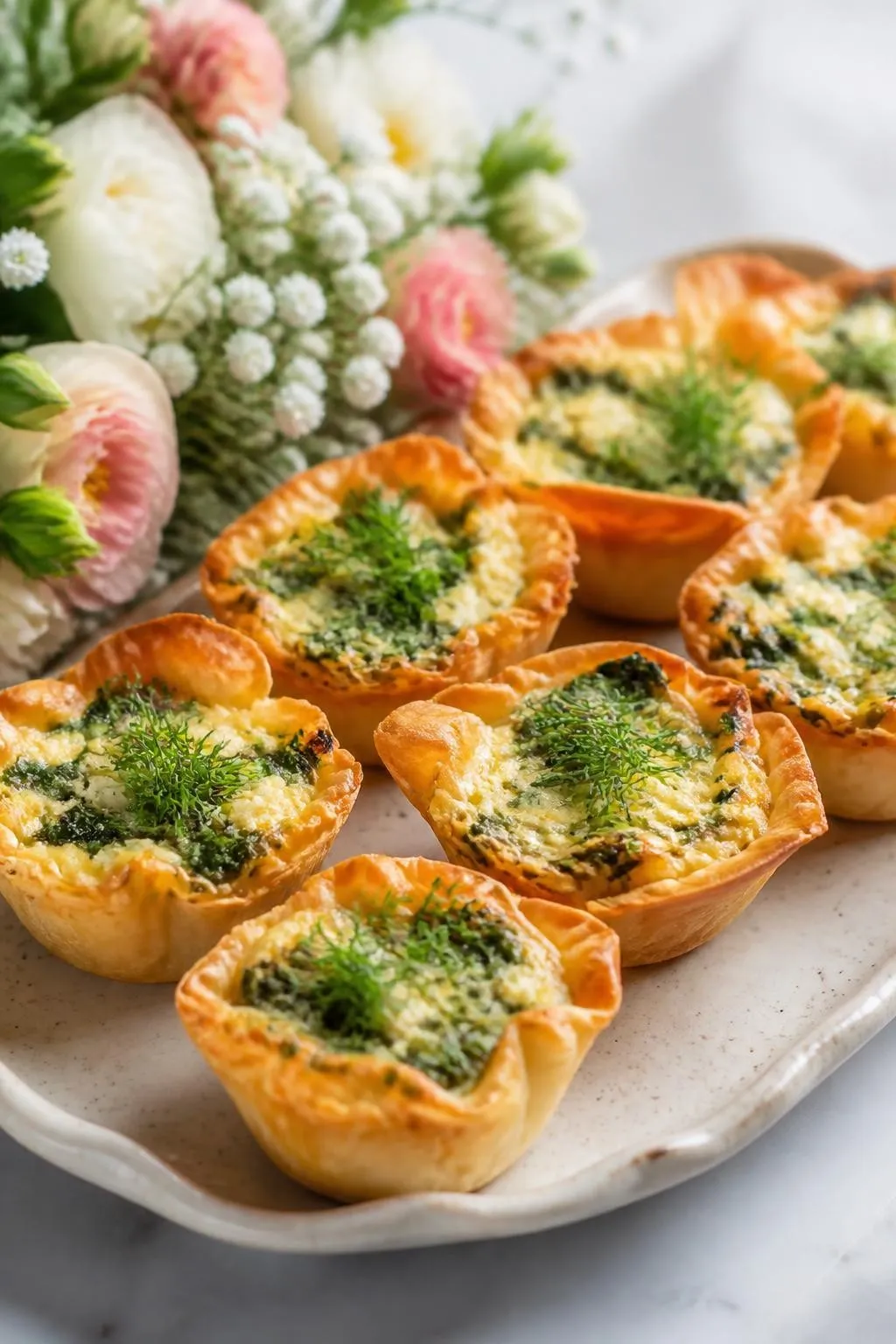 Brunch and Bouquets Quiche Cups – Pretty Make-Ahead Bites