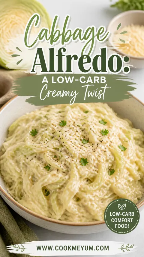 Cabbage Alfredo: A Low-Carb Creamy Twist