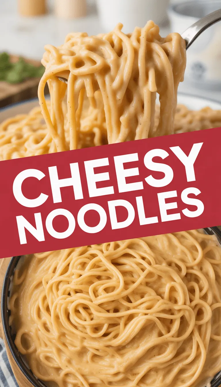 Cheesy Noodles Recipe