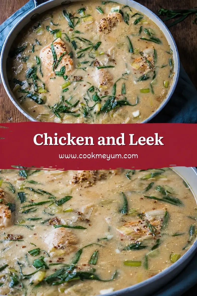 Chicken and Leek – Healthy Spring Dinner Recipe