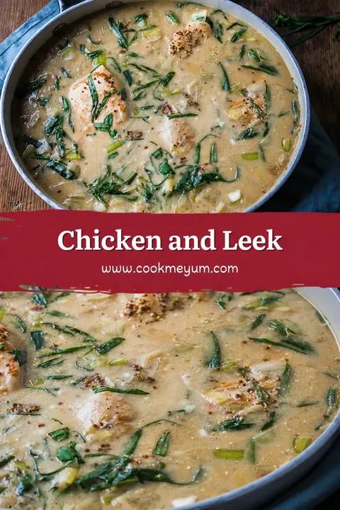 Chicken and Leek – Healthy Spring Dinner Recipe