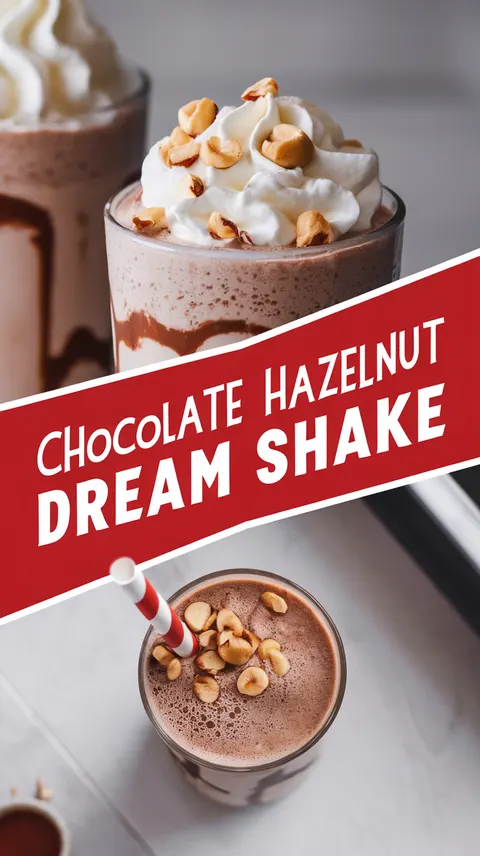 Chocolate Hazelnut Dream Shake – Silky Smooth and Irresistibly Delicious!
