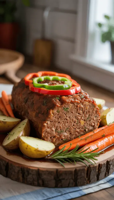 Classic Family-Style Meatloaf Recipe – Comforting and Delicious!