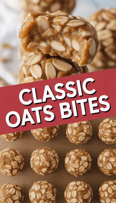 Classic Oats Bites – Healthy & Delicious Snack!