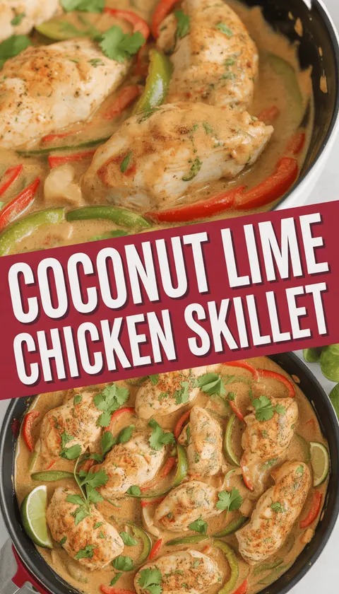 Coconut Lime Chicken Skillet