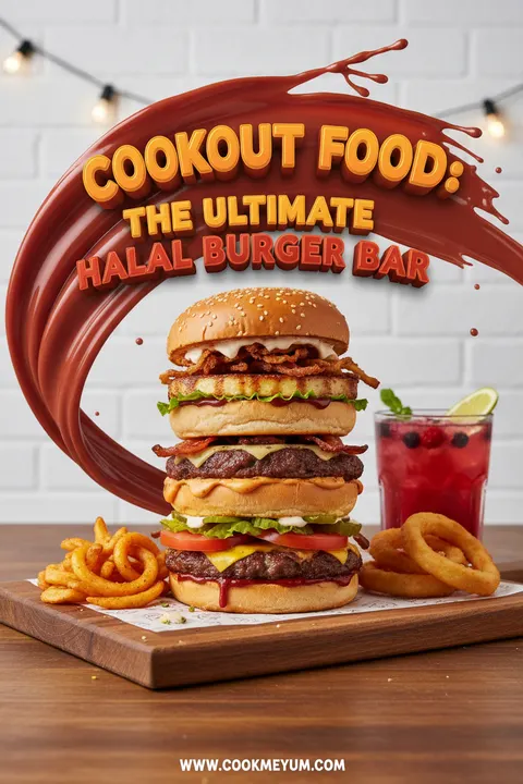 Cookout Food: The Ultimate Halal Burger Bar