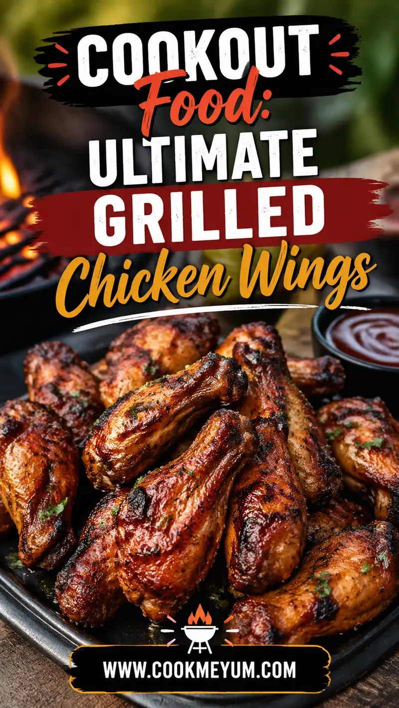 Cookout Food: Ultimate Grilled Chicken Wings