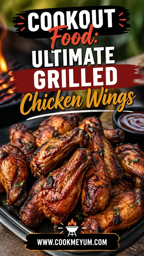 Cookout Food: Ultimate Grilled Chicken Wings