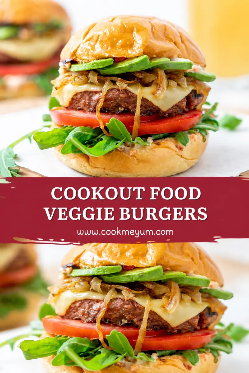 Cookout Food Veggie Burgers – Perfect for Summer
