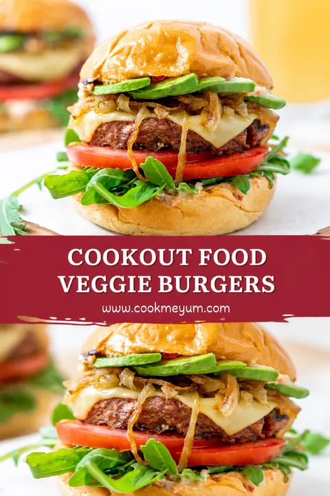 Cookout Food Veggie Burgers – Perfect for Summer