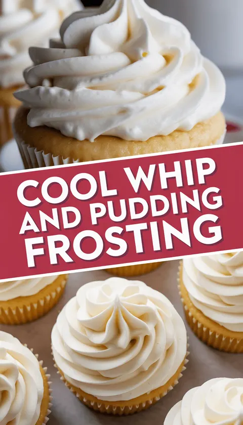 Delicious Cool Whip and Pudding Frosting Recipe (Light & Creamy!)