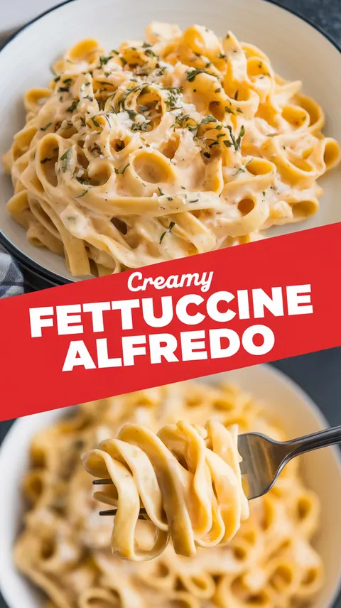 Creamy Fettuccine Alfredo Recipe (Deliciously Rich & Easy!)