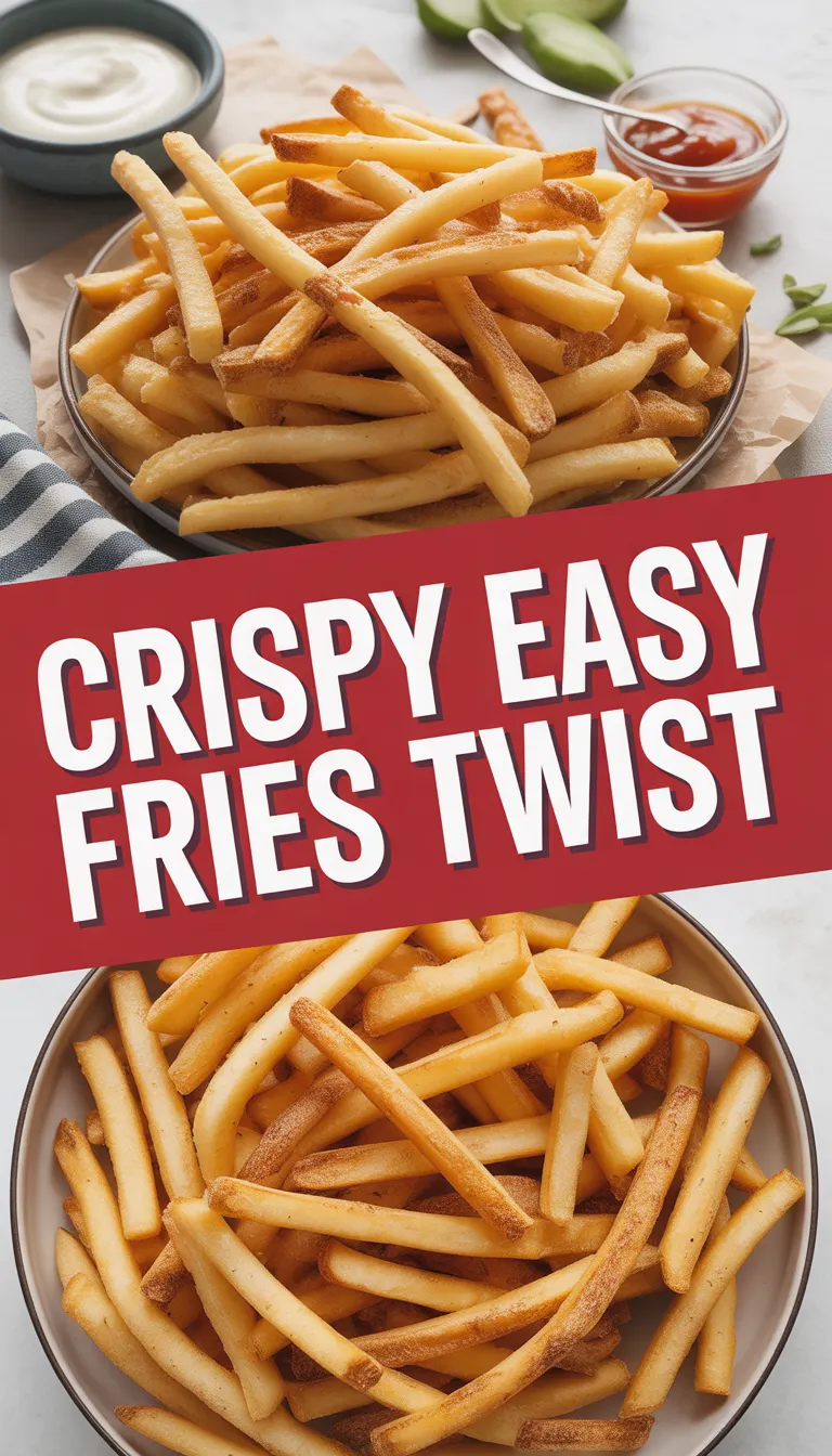 Crispy Easy Fries Twist – Fun & Flavorful Snack!