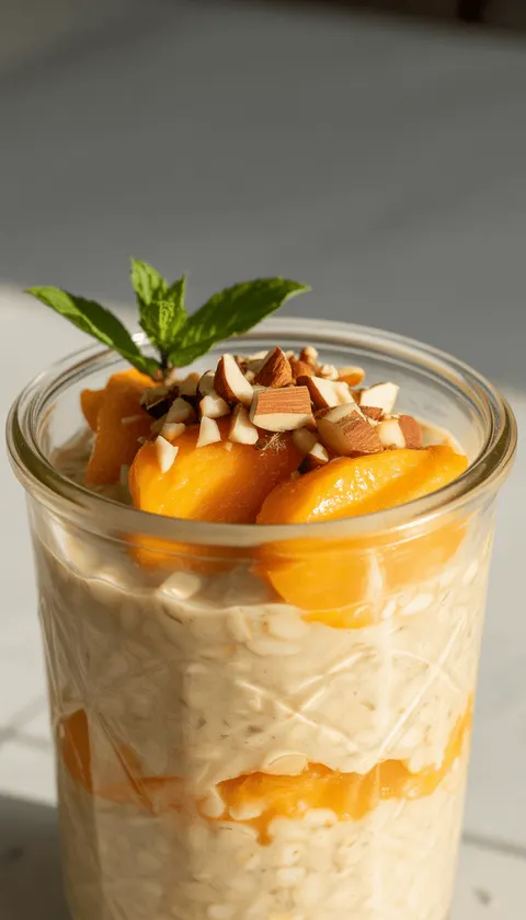 Delicious Apricot Overnight Oats – The Perfect Healthy Breakfast!