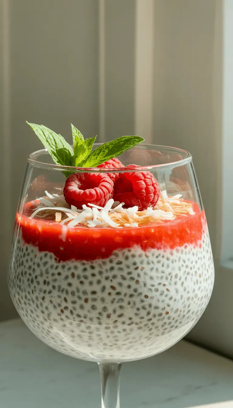 Delicious Coconut Chia Seed Pudding – Simple, Creamy, and Healthy!