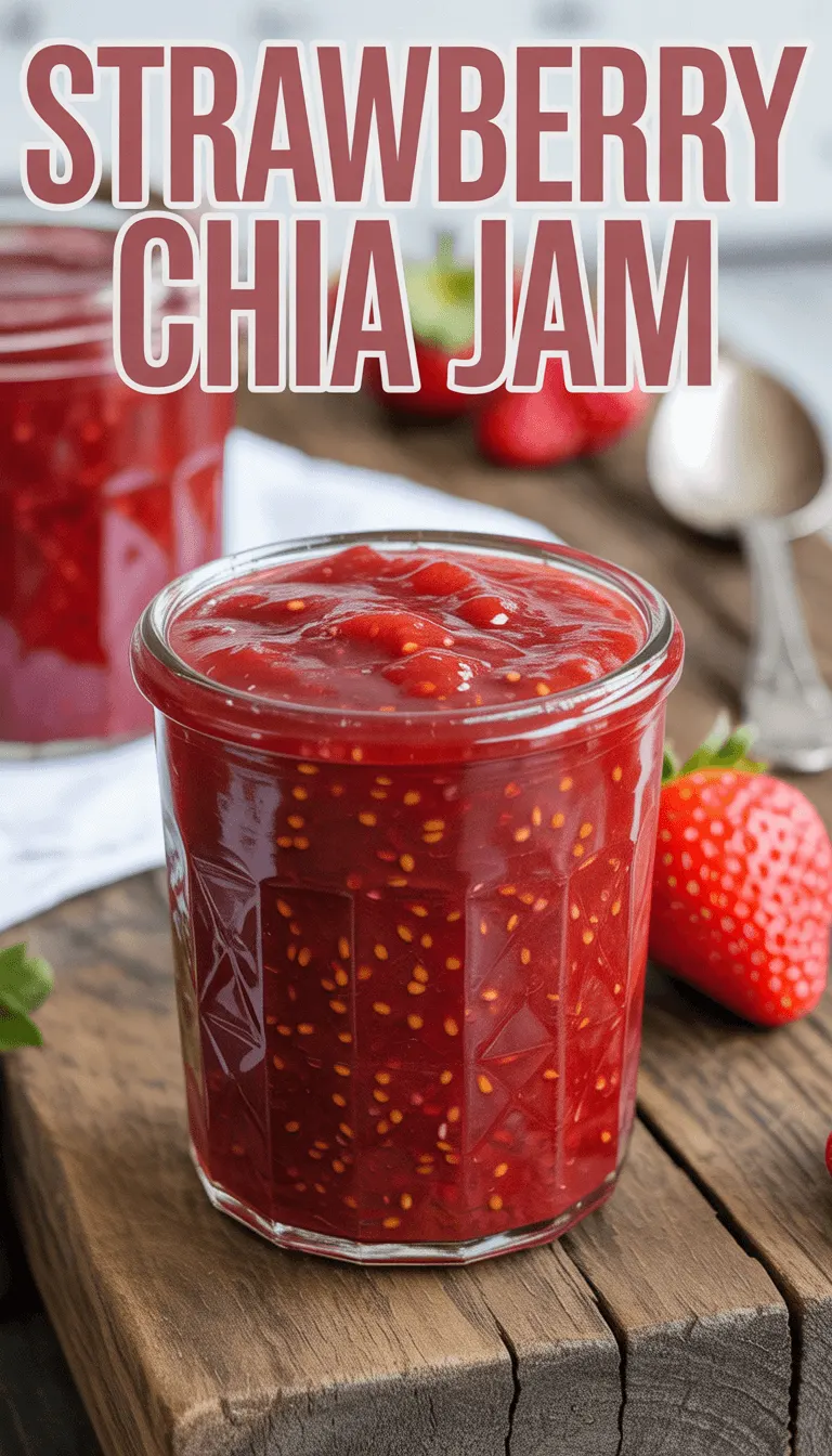 Delicious Strawberry Chia Jam – Quick and No-Cook!