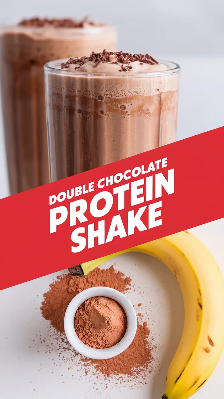 Double Chocolate Protein Shake