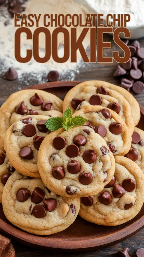 Easy Chocolate Chip Cookies