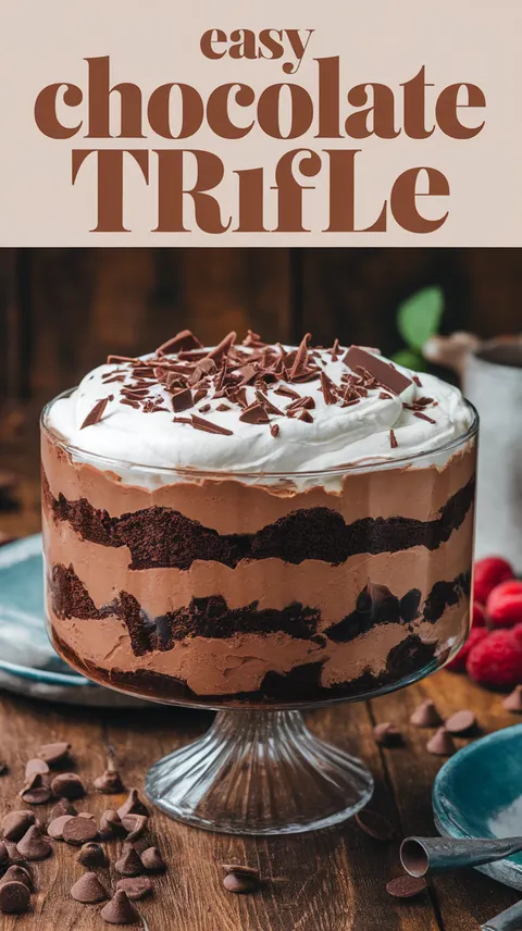 Easy Chocolate Trifle