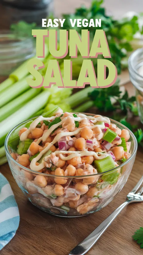Easy Vegan Tuna Salad