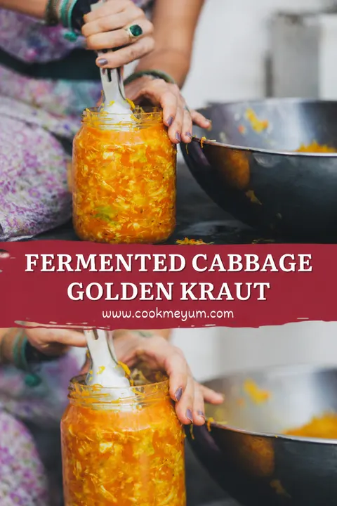 Fermented Cabbage Golden Kraut – Gut-Healthy and Probiotic