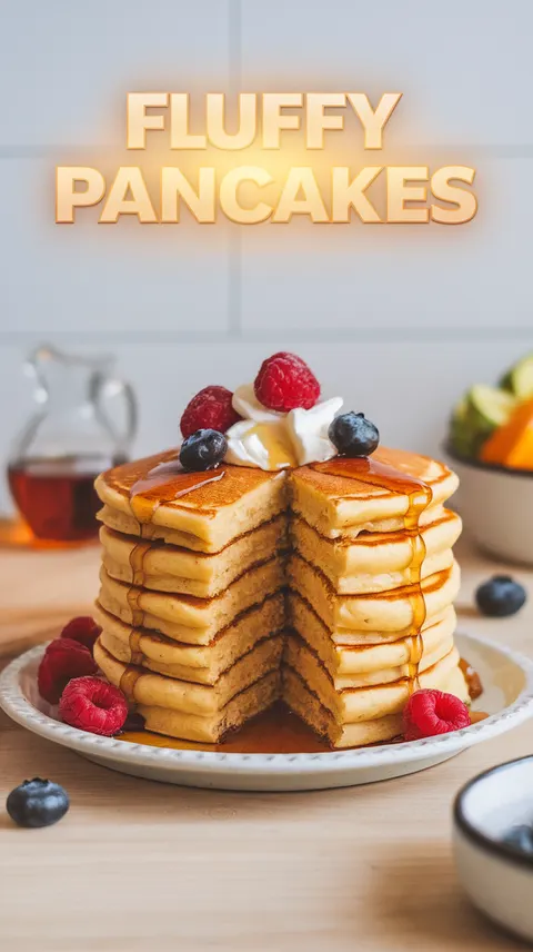 Fluffy Pancakes Recipe