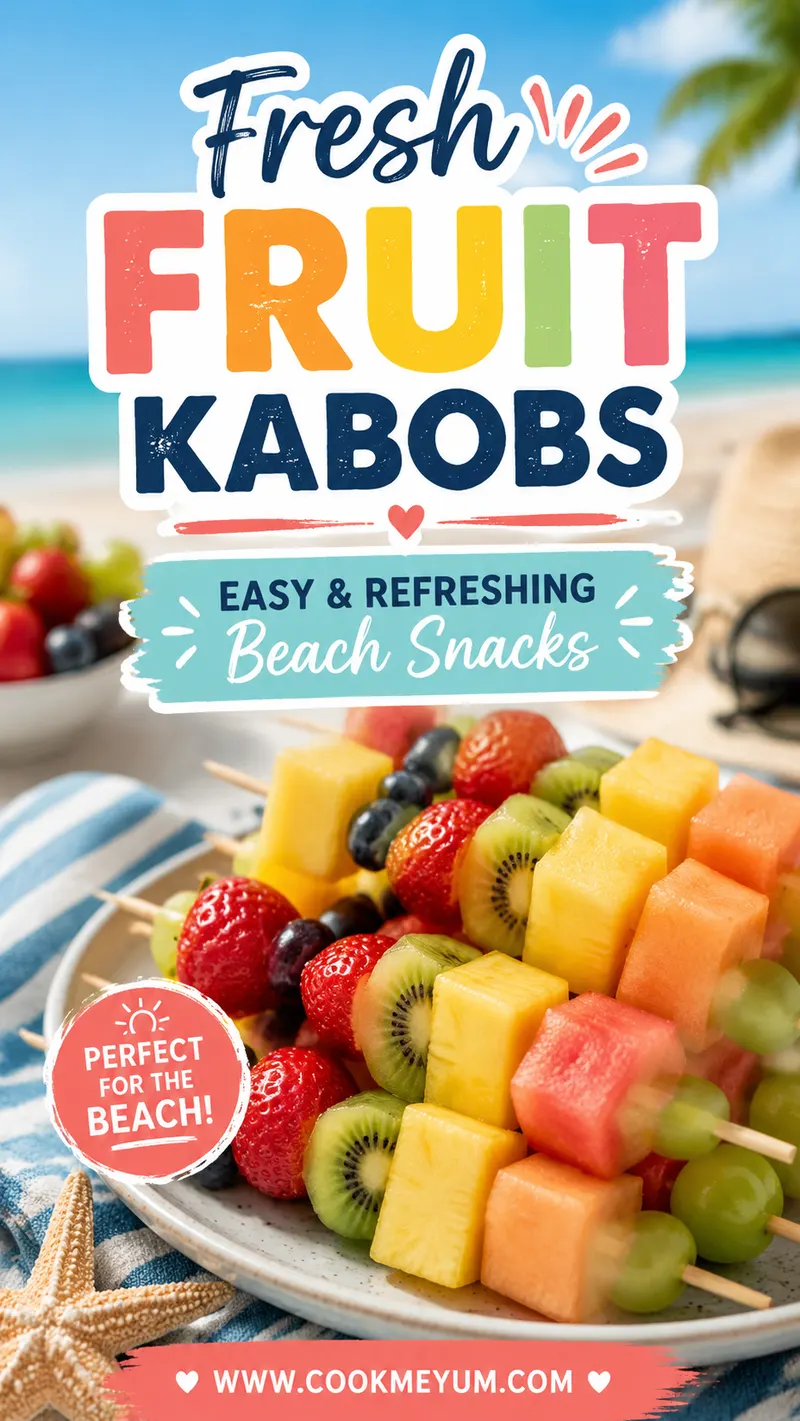 Fresh Fruit Kabobs – Easy and Refreshing Beach Snacks