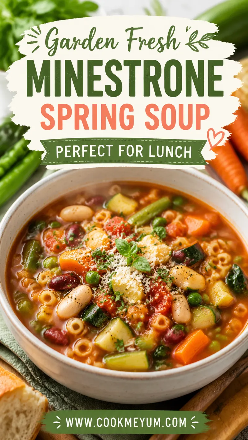 Garden Fresh Minestrone – Spring Soup Perfect for Lunch