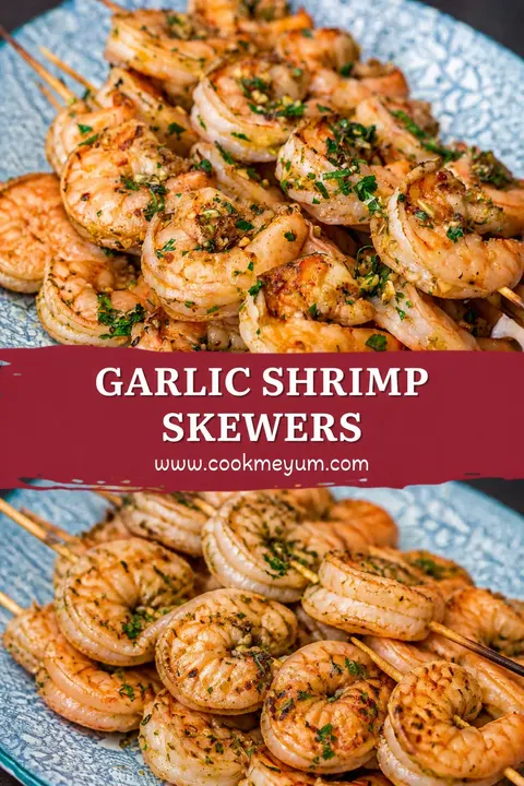 Garlic Shrimp Skewers – Healthy and Quick to Grill