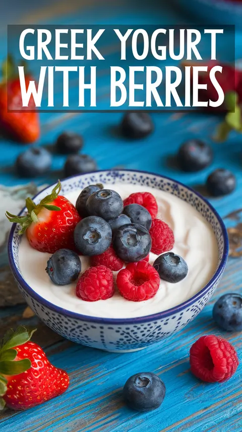 Greek Yogurt with Berries