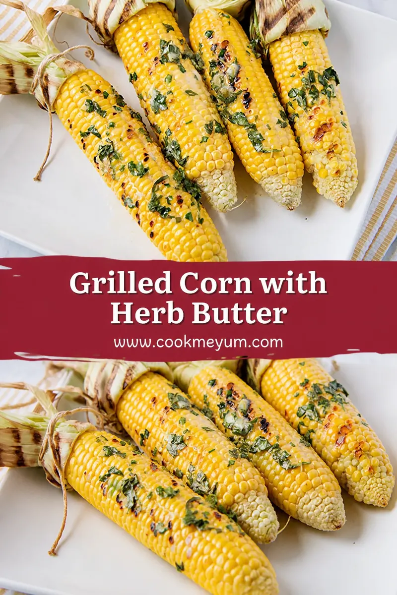 Grilled Corn with Herb Butter – Perfect Cookout Side