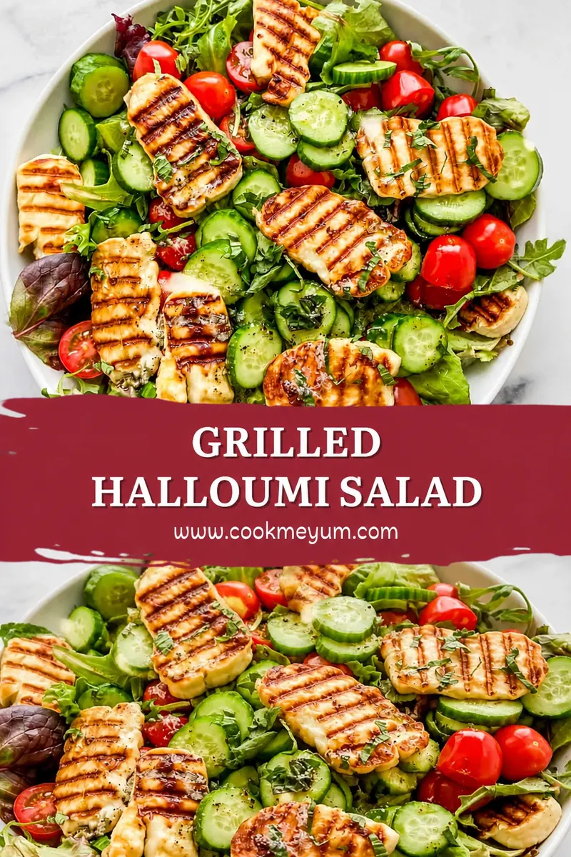 Grilled Halloumi Salad – Easy Cookout Food for Summer