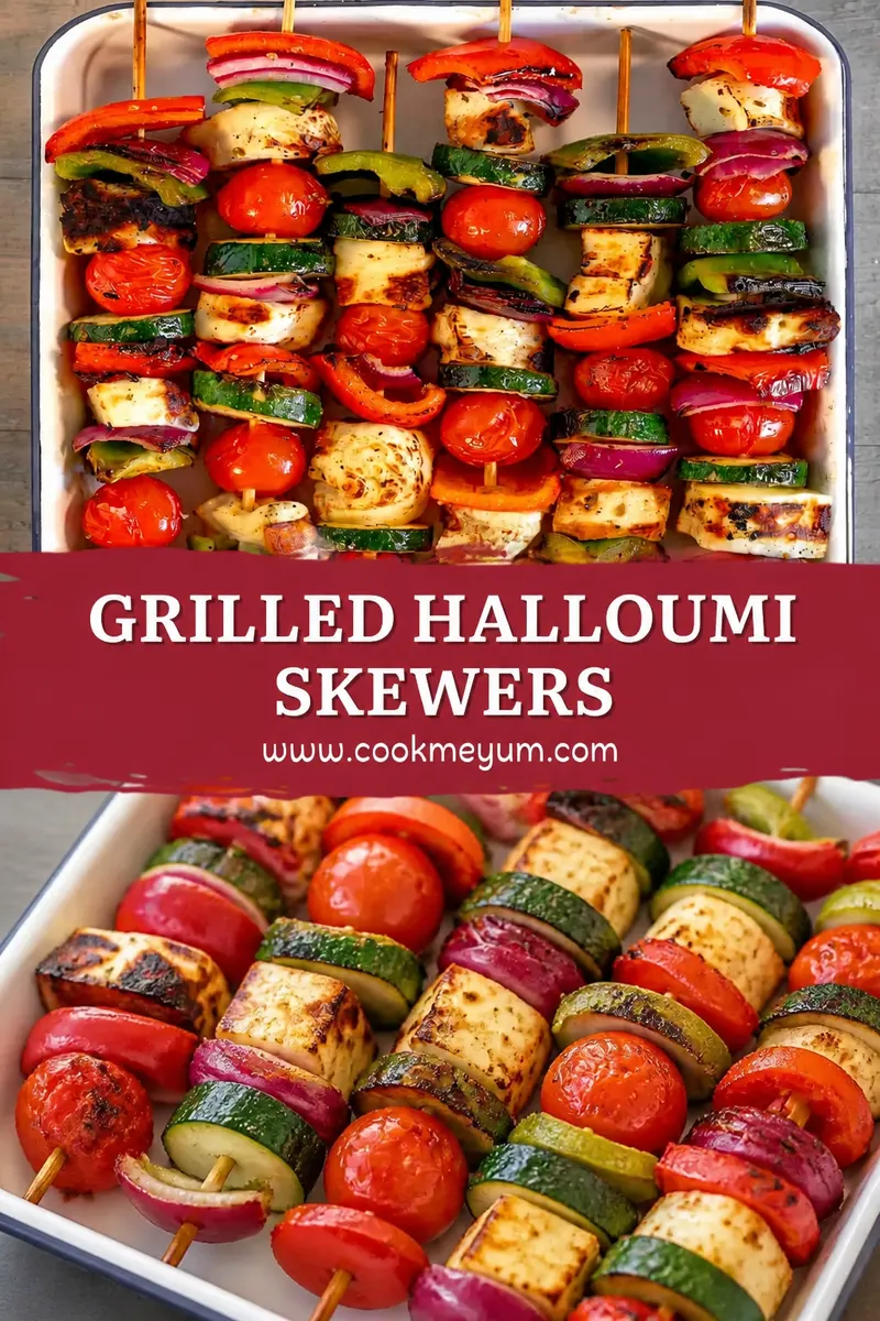 Grilled Halloumi Skewers – Light and High-Protein