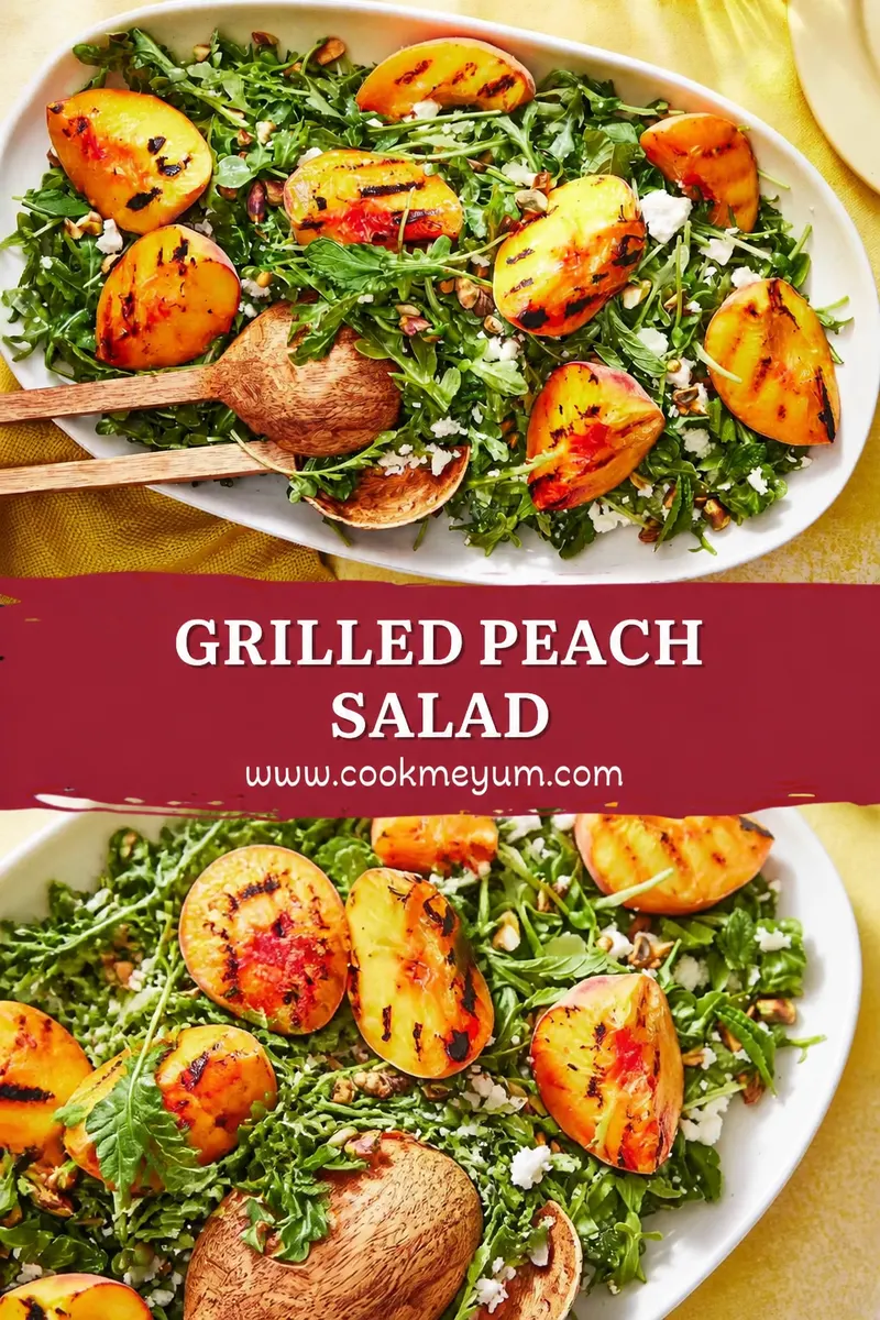 Grilled Peach Salad – Fresh and Perfect for Cookouts