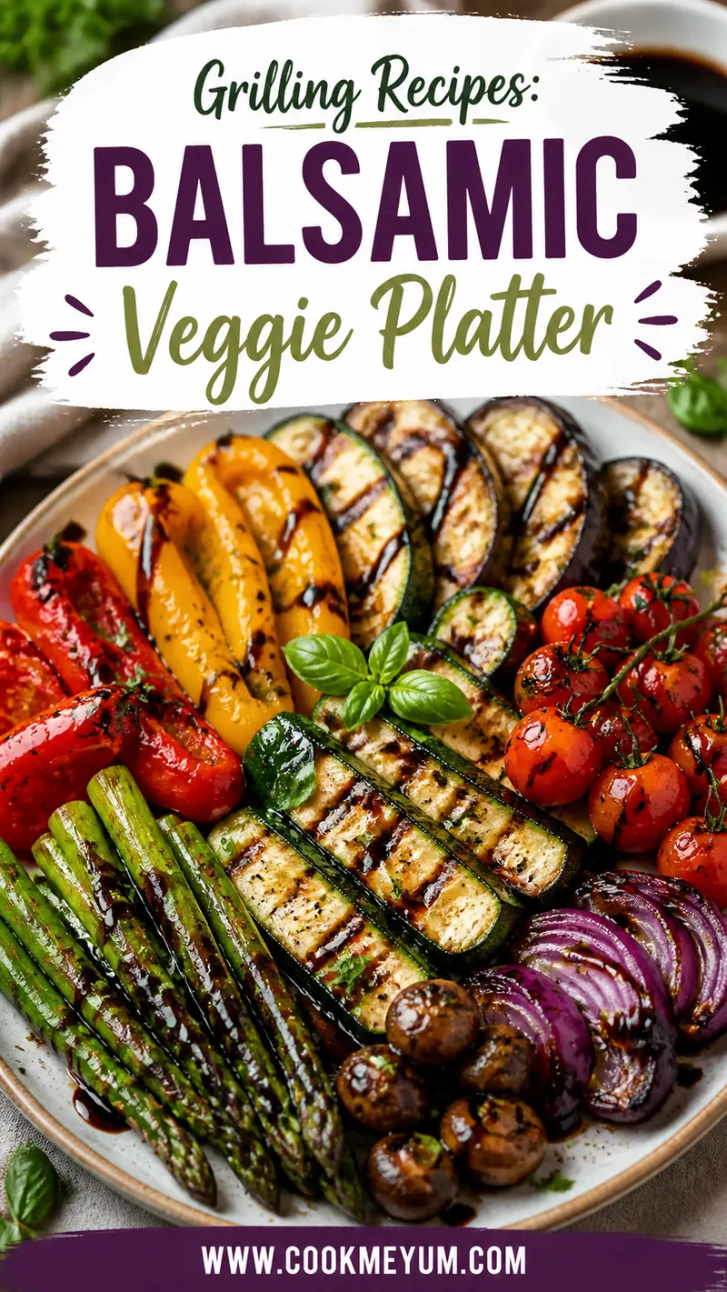 Grilling Recipes: Balsamic Veggie Platter