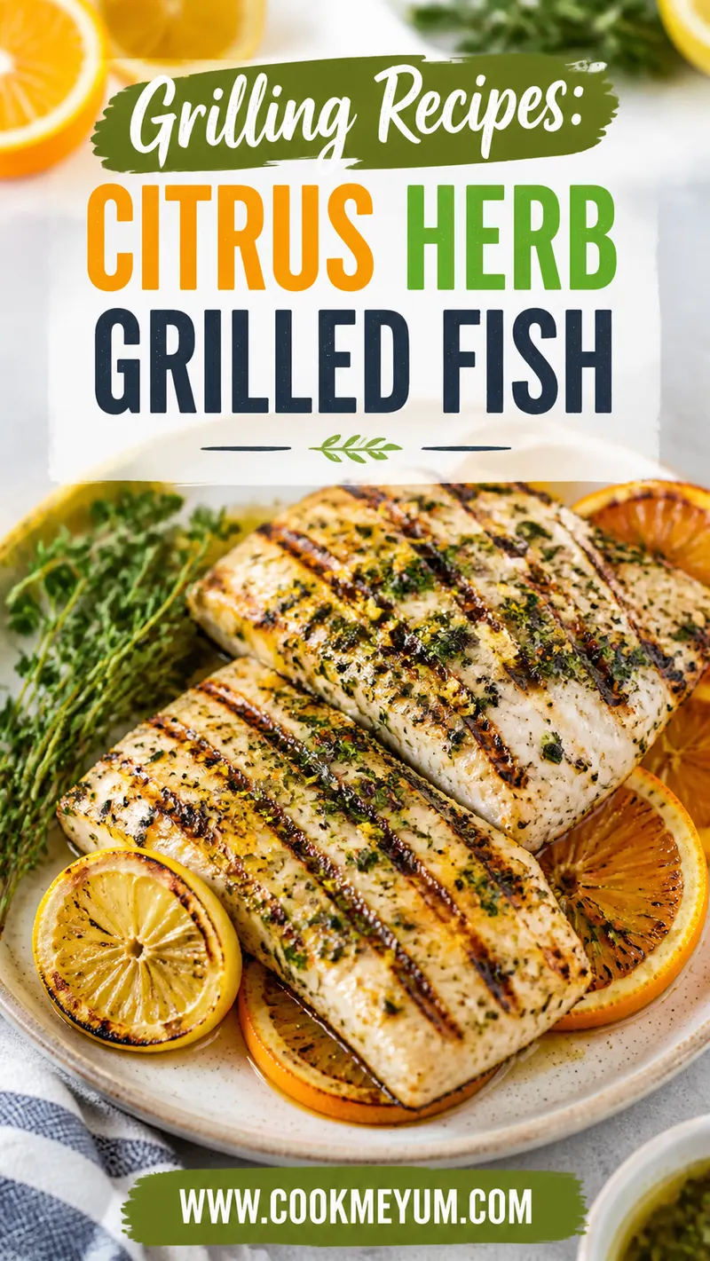 Grilling Recipes: Citrus Herb Grilled Fish