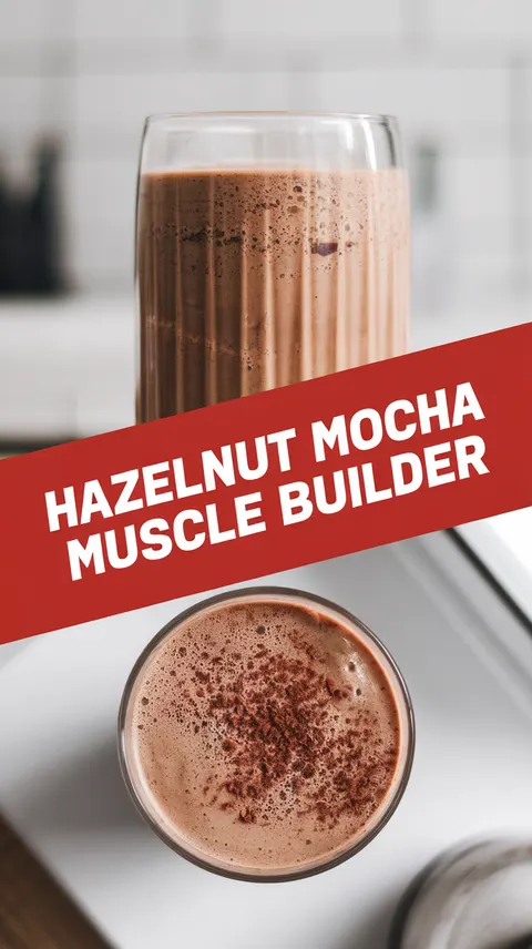 Hazelnut Mocha Muscle Builder – Deliciously Nutritious!