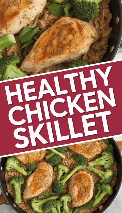 Healthy Chicken Skillet – Quick, Tasty, and Nourishing!