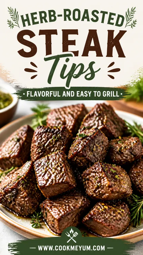 Herb-Roasted Steak Tips – Flavorful and Easy to Grill