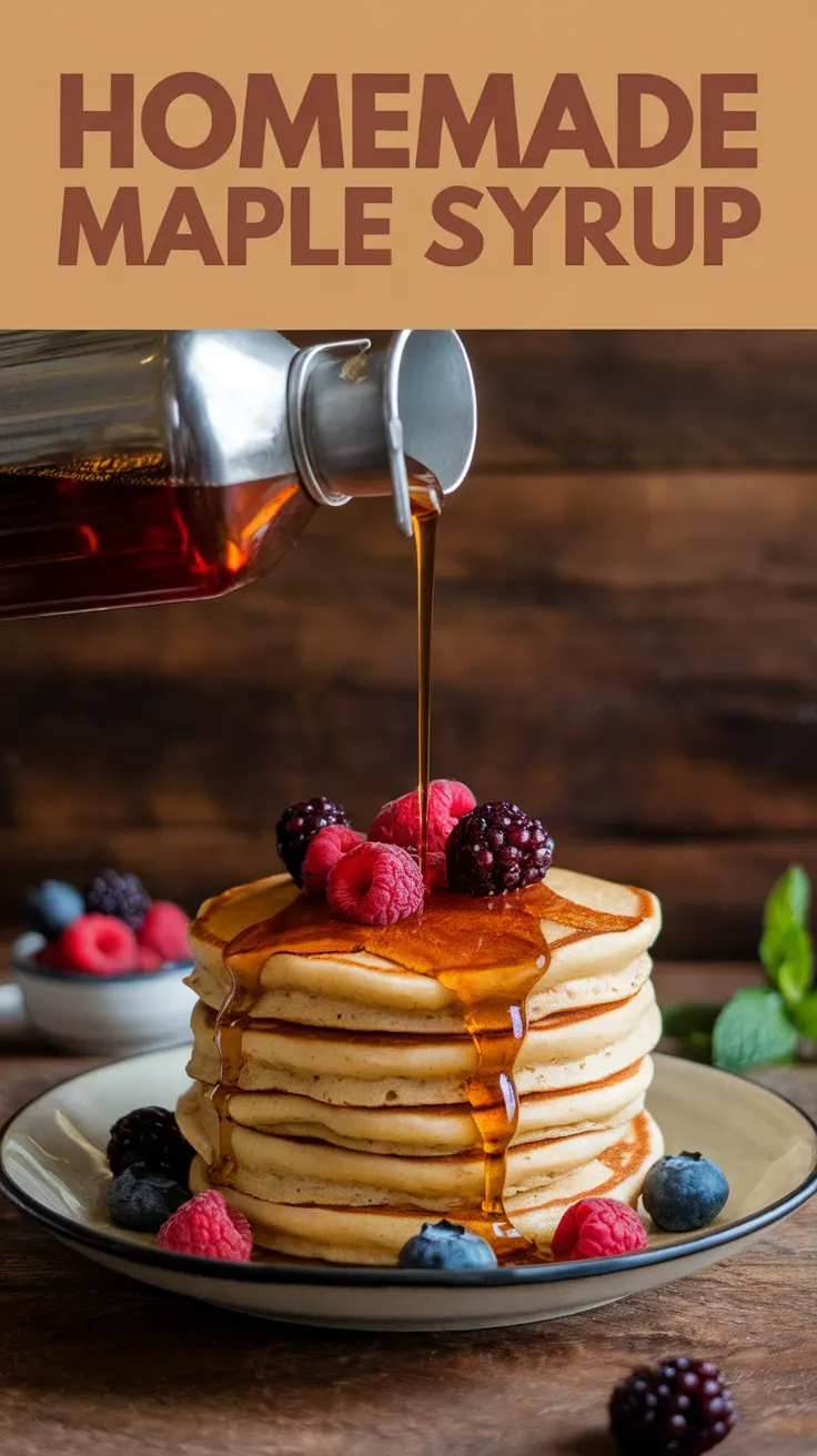 Homemade Maple Syrup