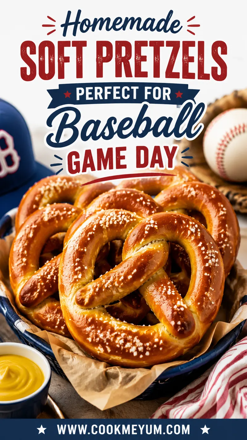Homemade Soft Pretzels – Perfect for Baseball Game Day