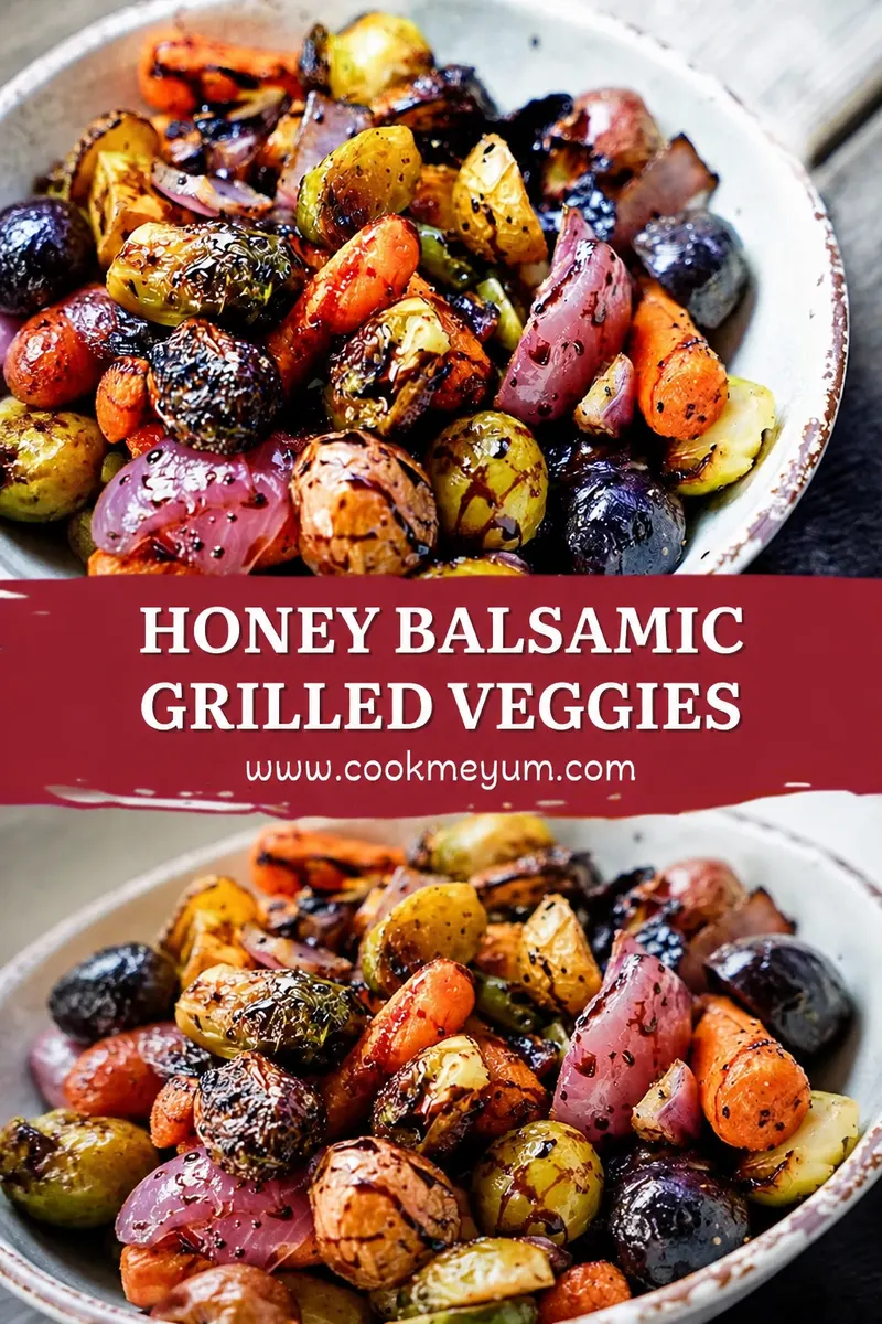 Honey Balsamic Grilled Veggies – Healthy and Flavorful