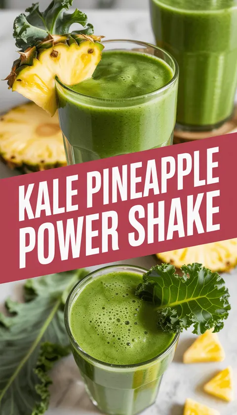 Kale Pineapple Power Shake