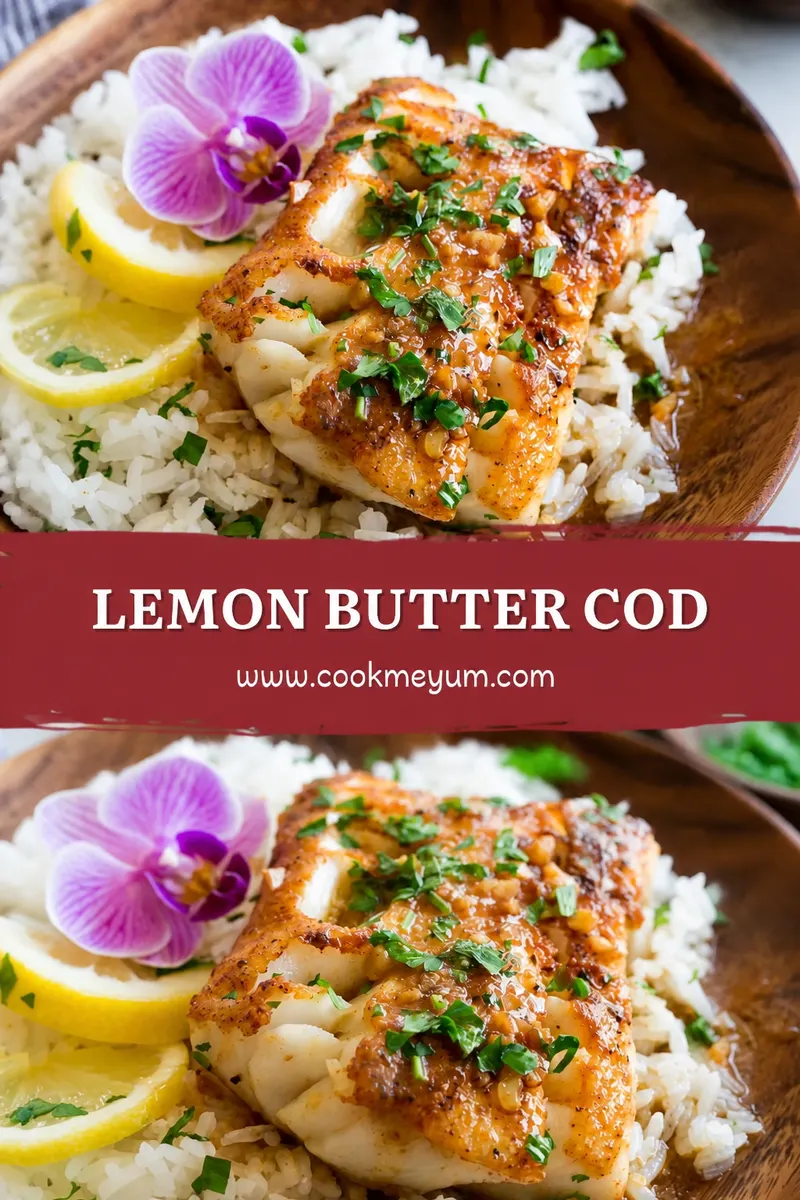 Lemon Butter Cod – Quick and Healthy Spring Dinner