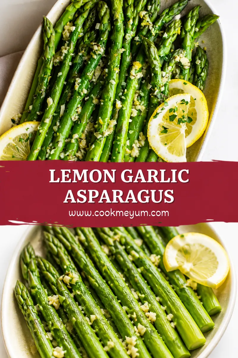 Lemon Garlic Asparagus – Healthy and Quick Grilled Side