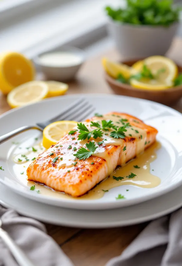 Lemon Garlic Butter Salmon – Ready in 20 Minutes